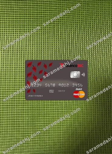 Angola Banco BIC bank master card photolook front